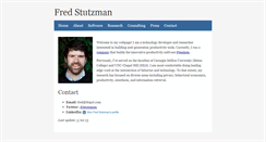 Desktop Screenshot of fredstutzman.com